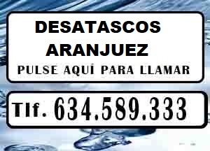 Desatascos Aranjuez Urgentes