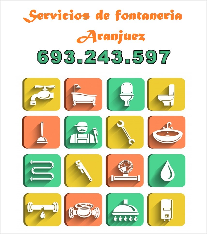 servicios de fontaneria en aranjuez